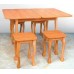 Комплект  Браво-2: раскладной стол + 4 табурета, Модерн, фото 8