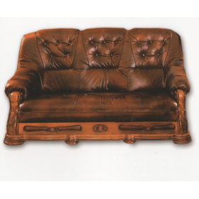 Кожаный диван трехместный 5080, Голландский дом