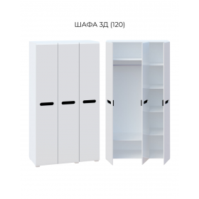 Шкаф Бьянко 3Д, Світ Меблів