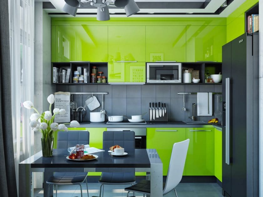 Зеленые кухни, фото1
