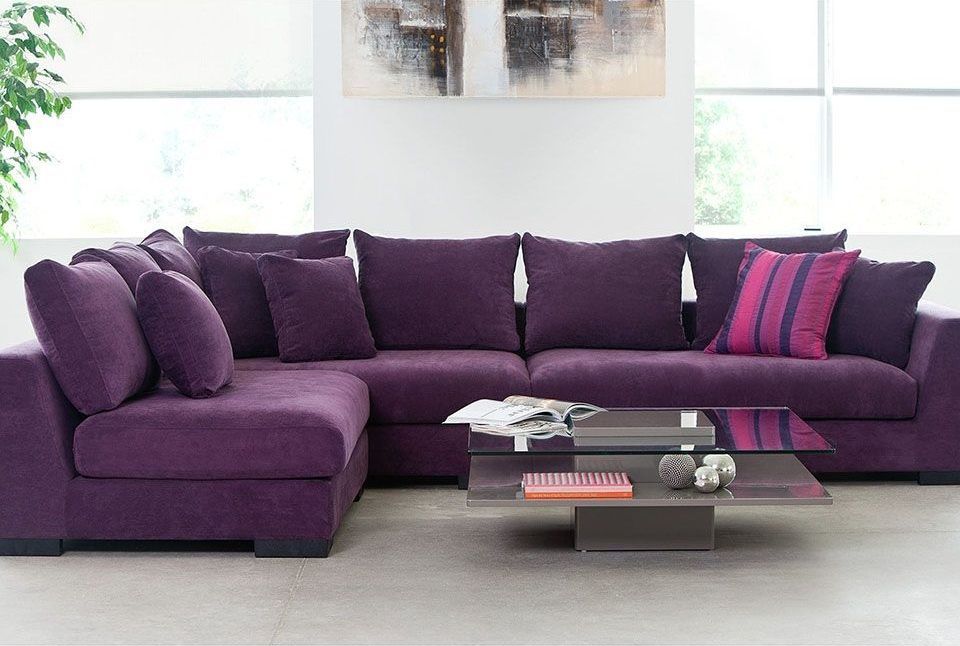 Фиолетовые диваны, фото1